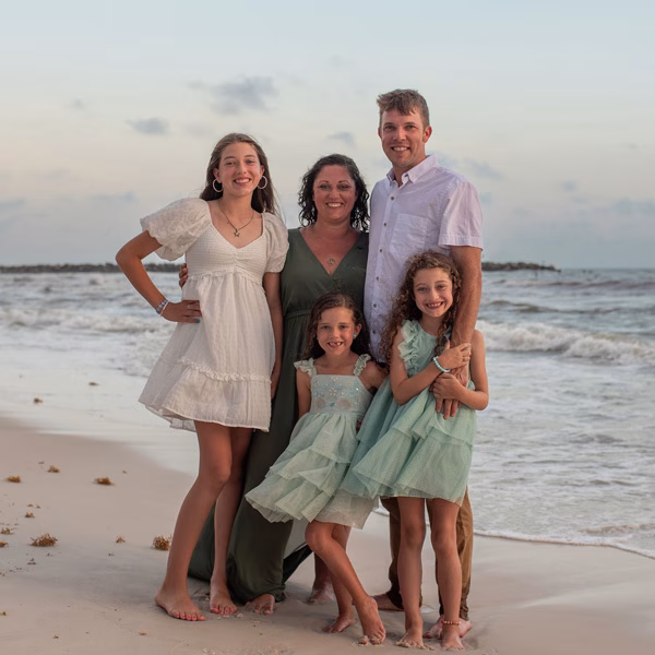 Jordan & Nicole Guth and Family